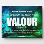 勇パーソナライズされた勇の士 フォトプラーク (正面)