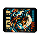 勇士に勝つ見込みが有る マグネット (横)