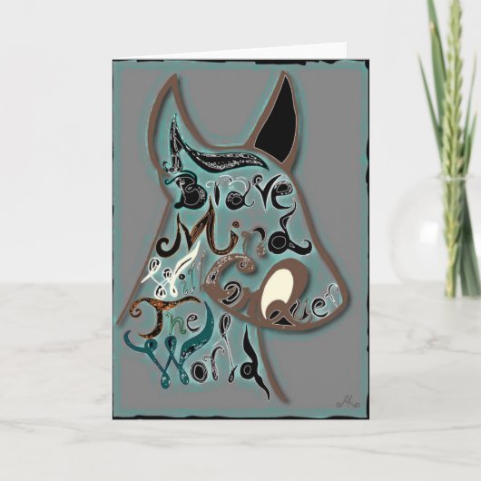 勇士の如きは天下を制す カード (正面)