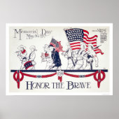 勇士を敬う ポスター (正面)