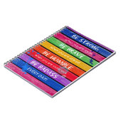 勇敢が-螺線形ジャーナルあって下さい ノートブック (左側)