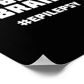 勇敢てんかん認識度 ポスター (角)