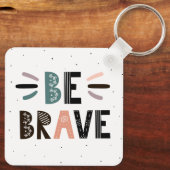 勇敢である キーホルダー (裏面)