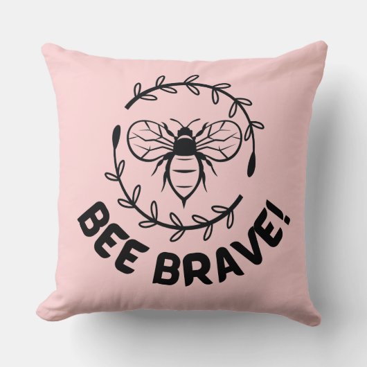 勇敢である クッション (正面)