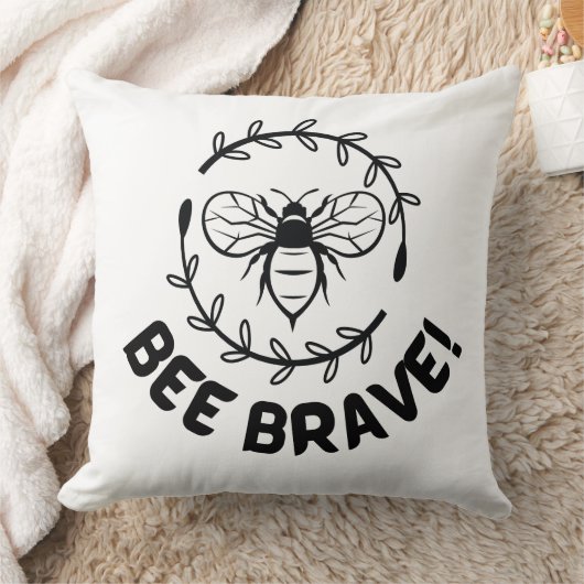勇敢である クッション (ブランケット)