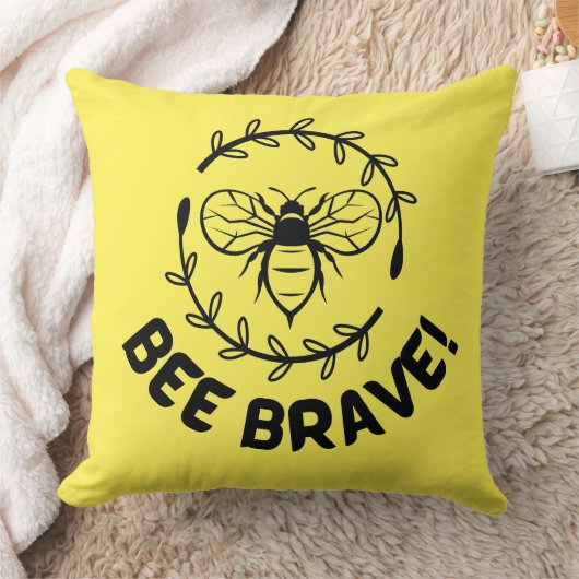 勇敢である クッション (ブランケット)