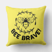 勇敢である クッション (裏面)