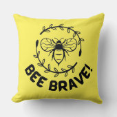 勇敢である クッション (正面)