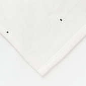 勇敢である フリースブランケット (角)