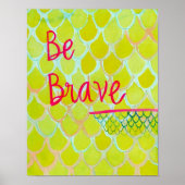 勇敢である ポスター (正面)