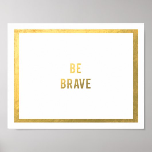 勇敢である ポスター (正面)