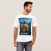 勇敢である Tシャツ (正面フル)