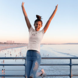 勇敢であ前向きるやる気を起こさせる感動的 Tシャツ