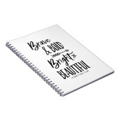 勇敢で及びはっきりしたで、明るく及び美しいジャーナル ノートブック (右側)