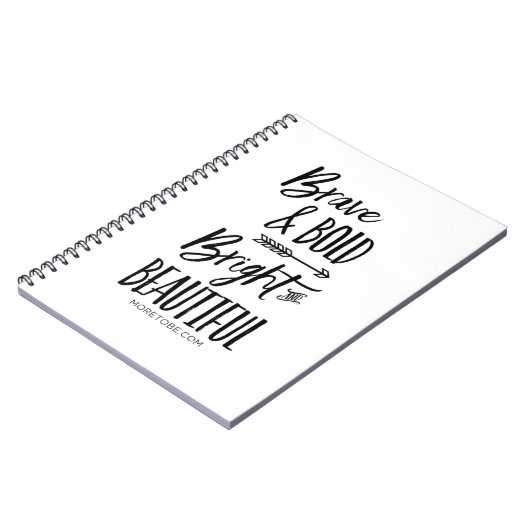 勇敢で及びはっきりしたで、明るく及び美しいジャーナル ノートブック (左側)