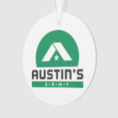 勇敢で及び強いアクリルのオーナメント オーナメント (正面)