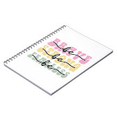 勇敢で大胆である ノートブック (左側)