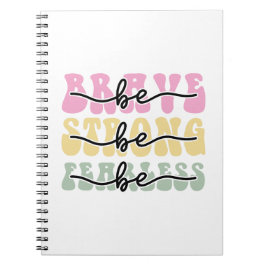 勇敢で大胆である ノートブック