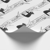 勇敢で小さいくま ラッピングペーパー (角)