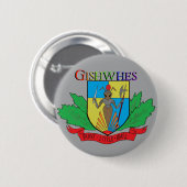 勇敢で小さい蟻のロゴボタン 缶バッジ (正面&裏面)