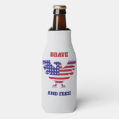 勇敢で自由 ボトルクーラー (ボトル正面)