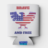 勇敢で自由 缶クーラー (裏面)