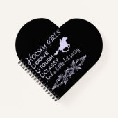 勇敢で頑強な馬 ノートブック (正面)