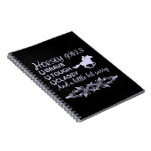 勇敢で頑強な馬 ノートブック (右側)