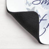 勇敢で頭が切れるな強い マウスパッド (コーナー)