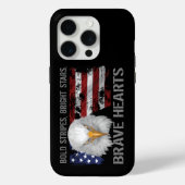 勇敢なアメリカの心 ケース・メート iPhoneケース Case-Mate iPhoneケース (裏面)