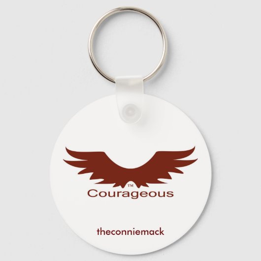 勇敢なウィングズキーチェーン キーホルダー (正面)