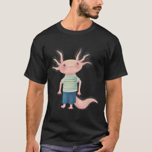 勇敢なウーパールーパー Tシャツ