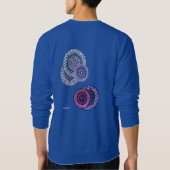 勇敢なクマ スウェットシャツ (裏面)