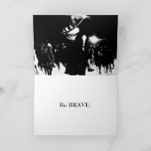 勇敢なグリーティングカード。 カード (内部)