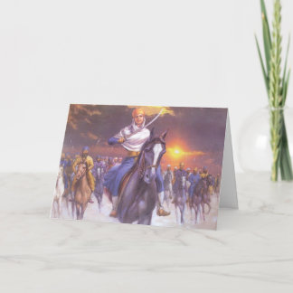 勇敢なグリーティングカード。 カード