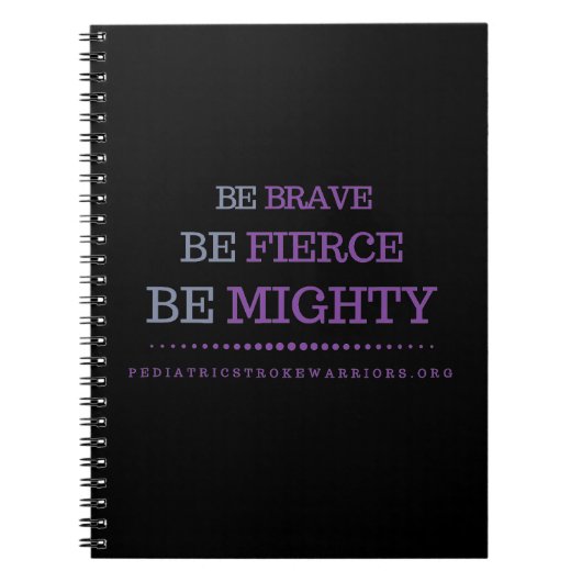 勇敢なノートがあって下さい ノートブック (正面)