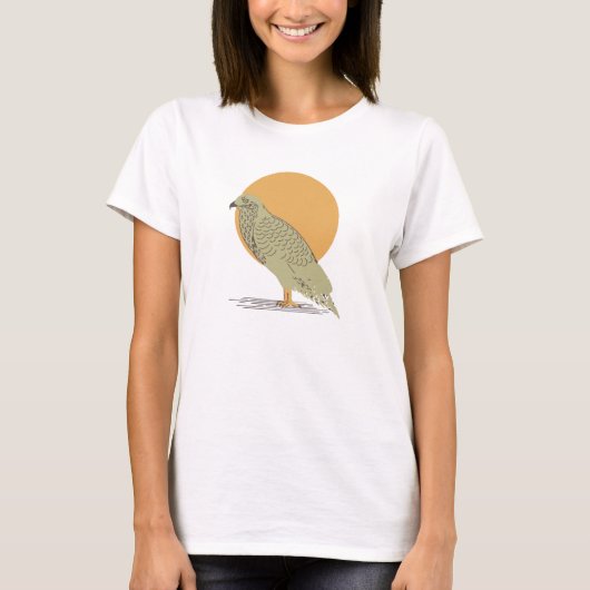 勇敢なハゲワシ Tシャツ (正面)
