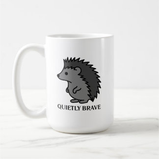 勇敢なハリネズミ コーヒーマグカップ