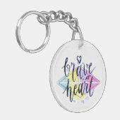 勇敢なハート キーホルダー (正面左)