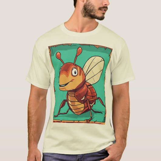 勇敢なバズのトンボ。 Tシャツ (正面)
