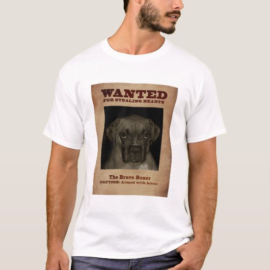 勇敢なボクサー Tシャツ (正面)