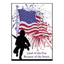 勇敢なポスターによる自由の地