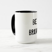 勇敢なマグがあって下さい マグカップ (正面左)