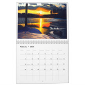 勇敢なリックカナダの芸術家 カレンダー (2月 2026)