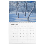 勇敢なリック著2015年のファインアートのカレンダー カレンダー (2月 2026)