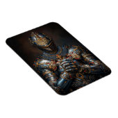 勇敢な中世のナイト マグネット (右側)