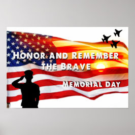 勇敢な人を尊敬し覚えなさい ポスター