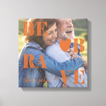 勇敢な名前とハート写真