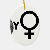 勇敢な女の子ロック! セラミックオーナメント (裏面)