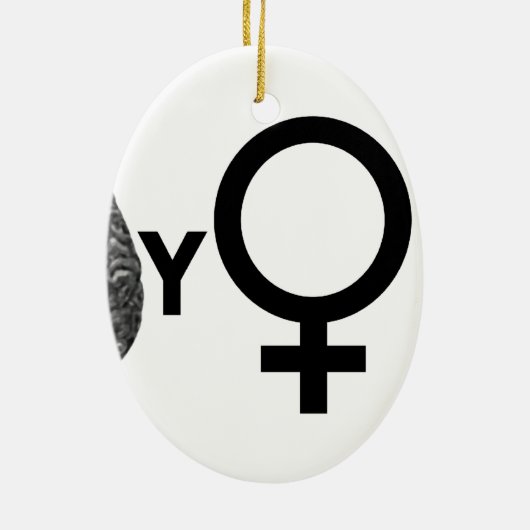 勇敢な女の子ロック! セラミックオーナメント (裏面)